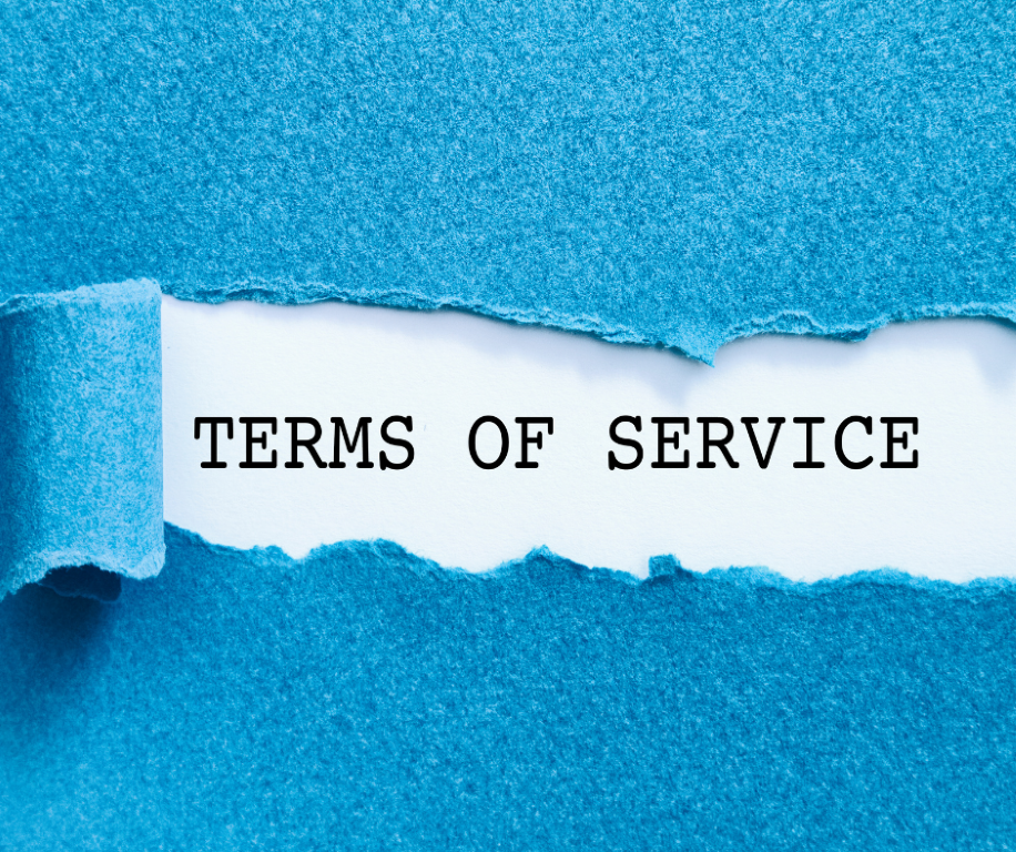 Terms of service for accessing and using this website